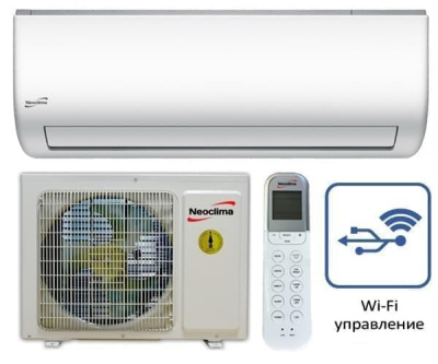 Кондиционер Neoclima NS/NU-09AHQw MIURA (-7 C) WI-FI ready